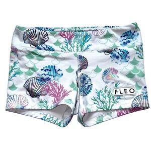 FLEO Low Rise Contour Shorts Mermaid Shell Small